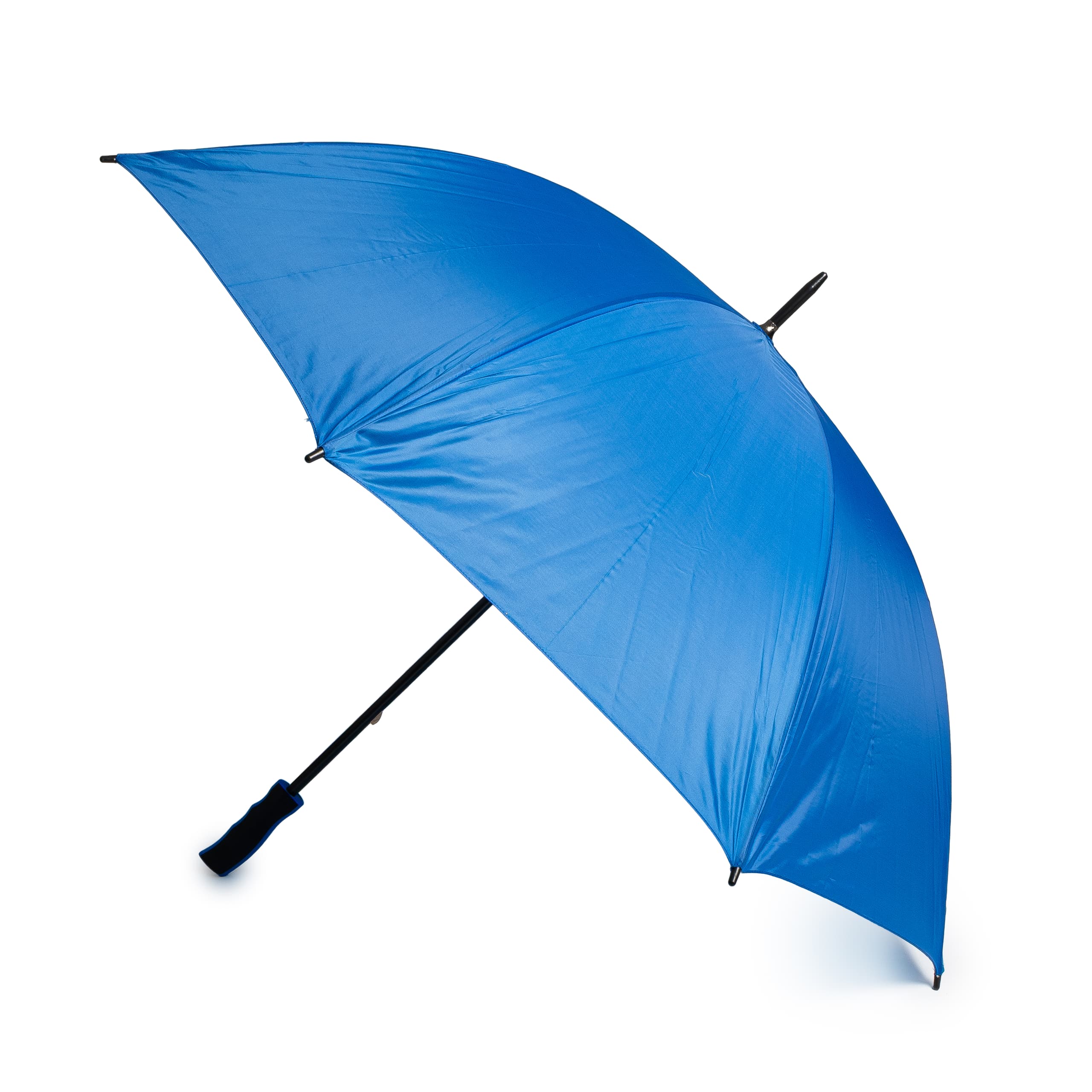 Paraguas tipo Golf ( colores azul, negro y plateado)
